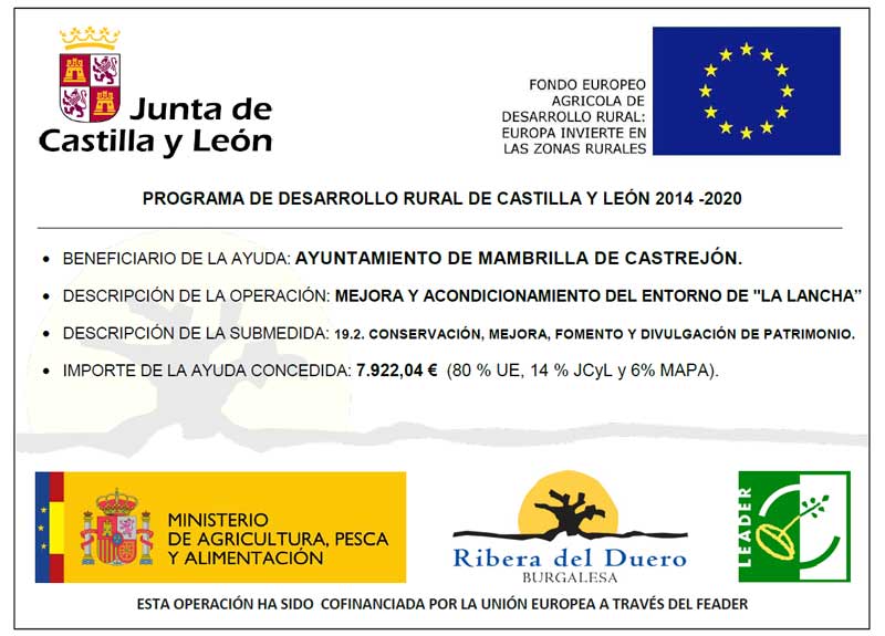 Ayuda LEADER 2014-2020. A.D.R.I. Ribera del Duero Burgalesa